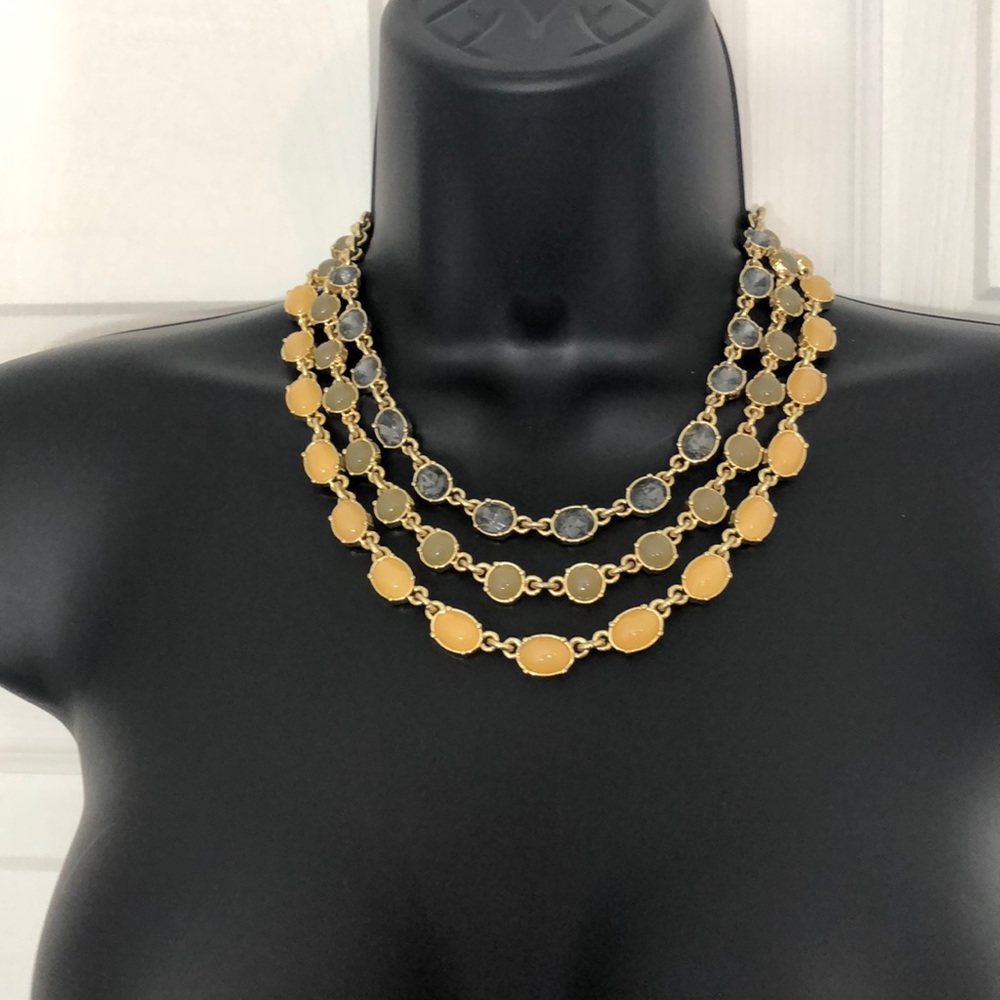 Ann Taylor Crystal Statement Necklace